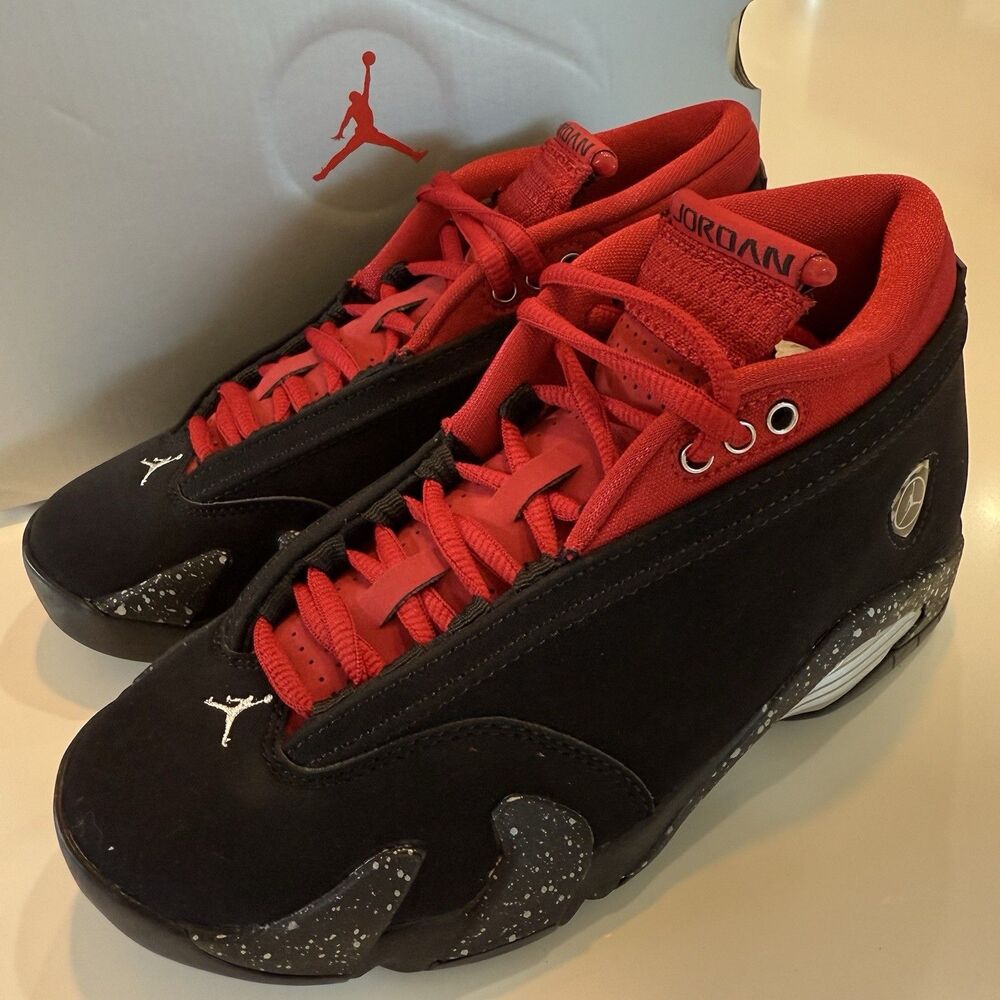 Nike Air Jordan 14 Retro Low Red Lipstick Women's Shoes Women’s 5.5 New W Box